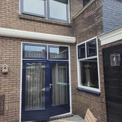 Rk Schilderwerken woning kozijnen en achterdeur
